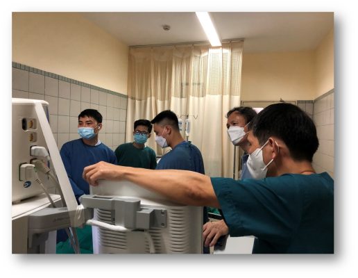Kíp thực hiện ESD tại trung tâm Tiêu hóa - Gan mật, bệnh viện Bạch Mai - Đơn vị hội viên của VIGES